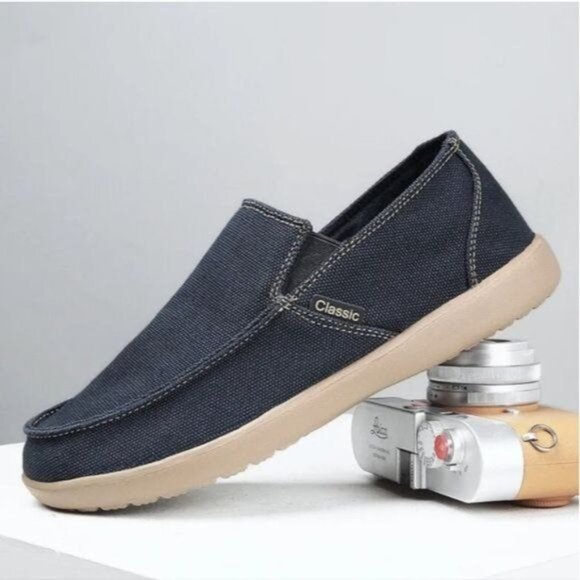 Men's Classic Casual Breathable Light Outdoor Walking Flat Comfort Slip-… - Picture 2 of 10